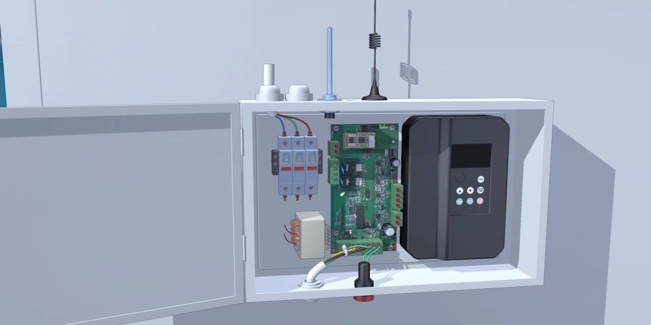 Моніторинг безпеки монтажу OXA — блок керування з шестиосьовим датчиком нахилу та антенами